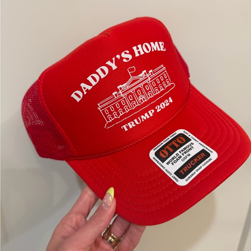 OTTO Red Cap with White Graphic